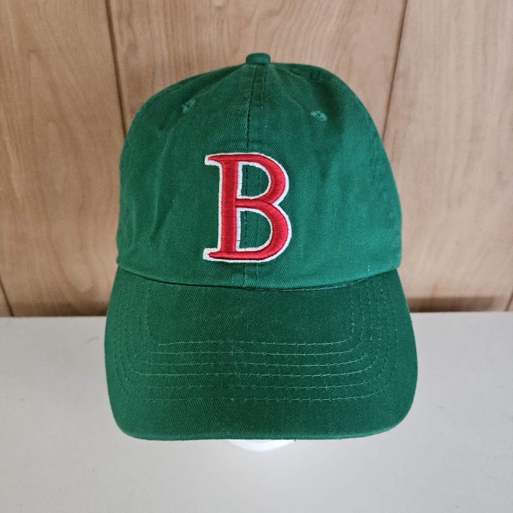 Boston Red Sox Shamrock Bay State Apparel Adjustable Hat In Green